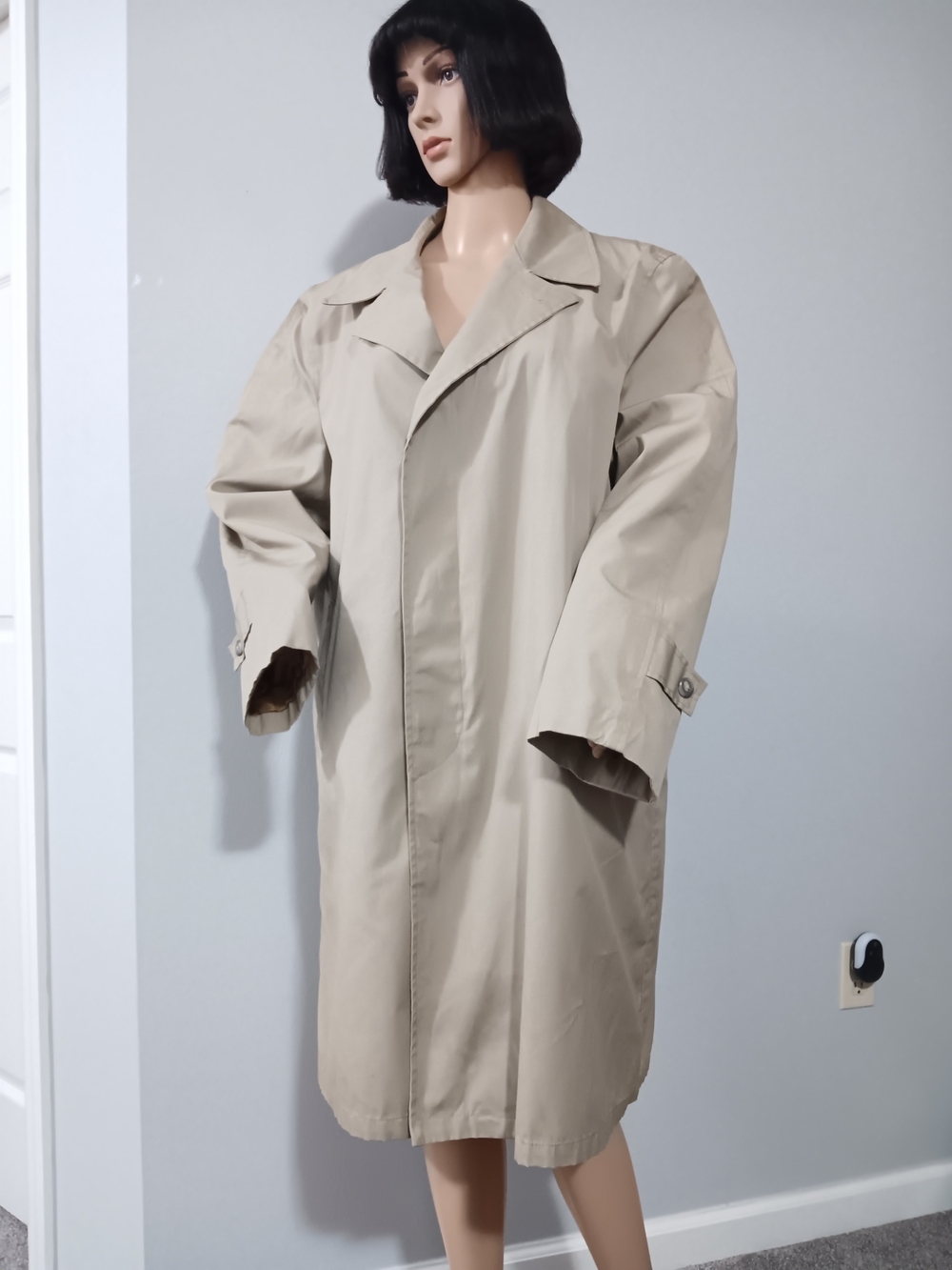 Classic Beige Trench Coat - Neutral Lightweight Overcoat